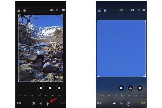 安塞苹果手机维修分享iPhone手机如何使用裁剪功能隐藏照片 